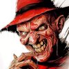 Scary Freddy Krueger Paint By Numbers