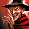 Creepy Freddy Krueger Paint By Numbers