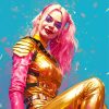 Harley Quinn Birds Of Prey Paint By Numbers