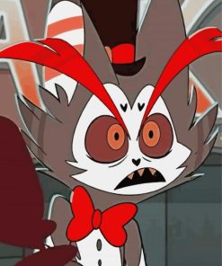 Hazbin Hotel Husker Paint By Numbers