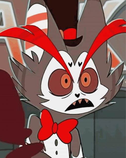 Hazbin Hotel Husker Paint By Numbers