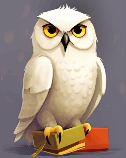 Hedwig Bird Paint By Numbers