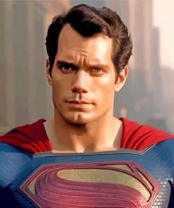 Superman Movie Paint By Numbers