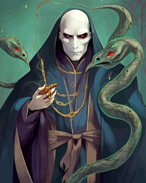 Lord Voldemort Art Paint By Numbers