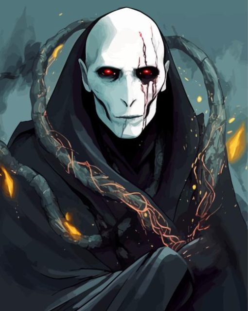 Lord Voldemort Illustration Paint By Numbers