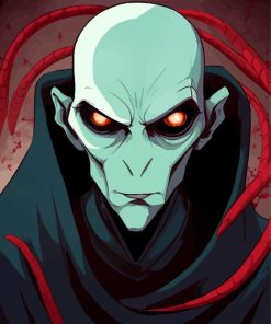 Lord Voldemort Illustration Paint By Numbers
