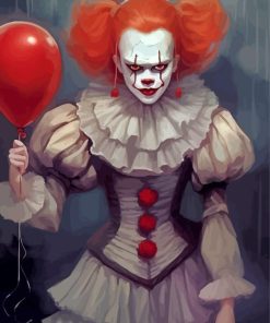 Pennywise Girl Paint By Numbers