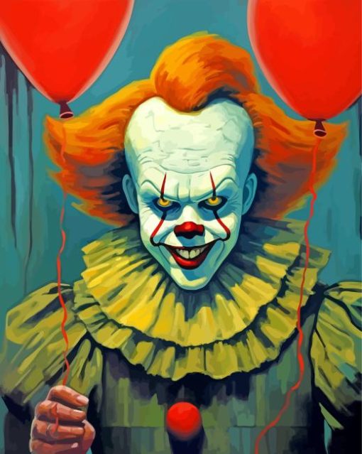 Pennywise The Clown Paint By Numbers