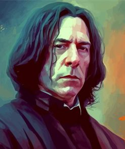 Professor Severus Snape Art Paint By Numbers