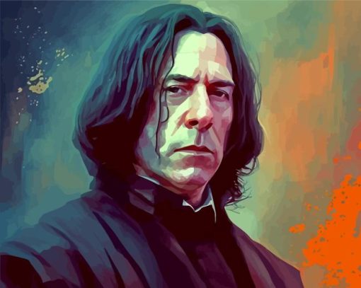 Professor Severus Snape Art Paint By Numbers