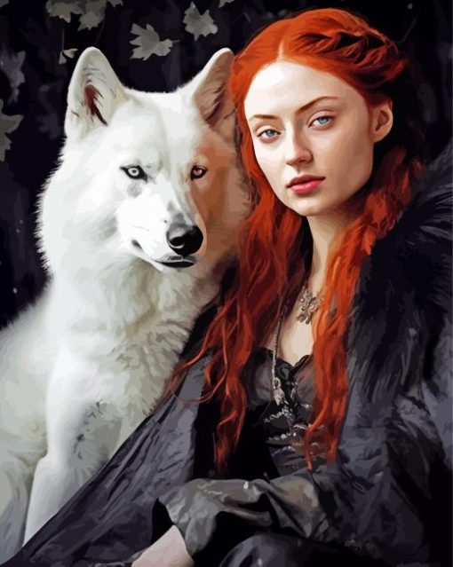 Game of Thrones Sansa Stark Paint By Numbers