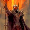 Sauron LOTR Paint By Numbers