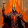 Sauron LOTR Paint By Numbers