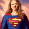 Supergirl Poster Paint By Numbers