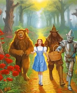 The Wizard Of Oz Paint By Numbers