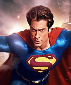 Superman Smallville Paint By Numbers