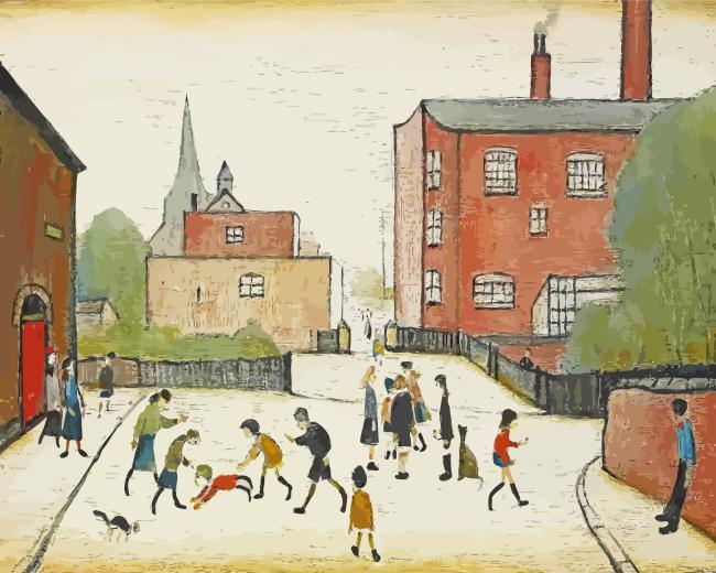 Childrens Playground Paint By Numbers