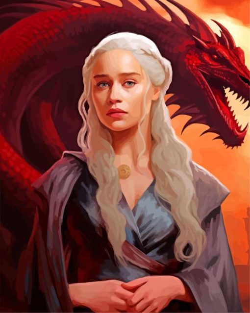 Mother of Dragons Paint By Numbers