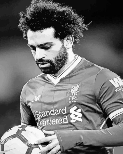 Mo Salah Paint By Numbers