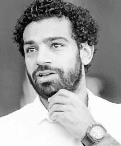 Footballer Mo Salah Paint By Numbers