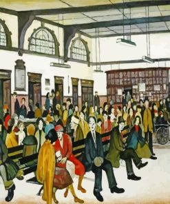Ancoats Hospital Outpatients Hall Paint By Numbers
