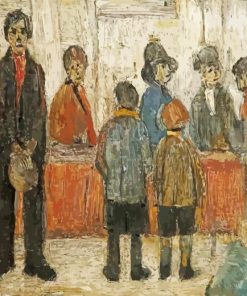 Doctors Waiting Room Lowry Paint By Numbers