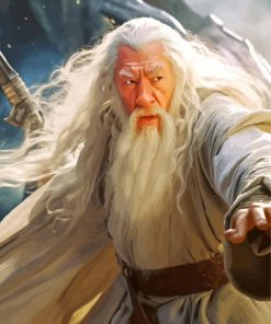 Gandalf The White Paint By Numbers