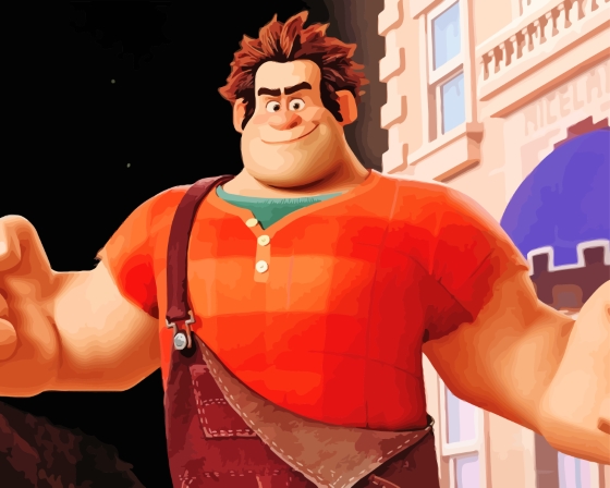 Wreck It Ralph Paint By Numbers