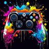 Cool Xbox Controller Paint By Numbers