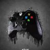 Monochrome Xbox Controller Paint By Numbers
