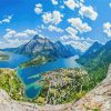 Waterton Park Poster Paint By Numbers