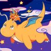 Dragonite Anime Paint By Numbers