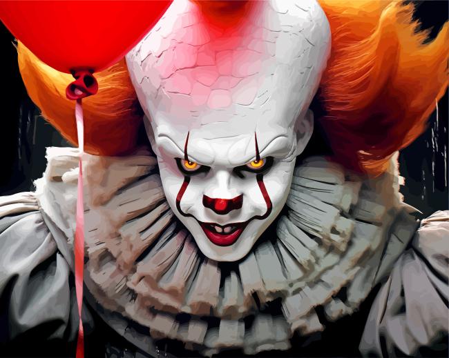 Mad Pennywise Paint By Numbers