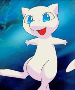 Pokemon Mew Paint By Numbers