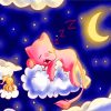Sleepy Mew Pokemon Paint By Numbers