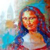 Indian Mona Lisa Paint By Numbers