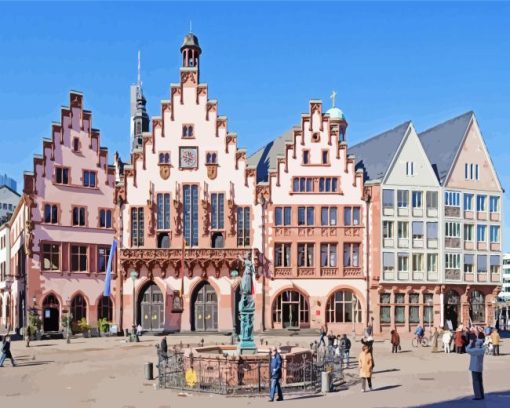 Romer Frankfurt am Main Paint By Number