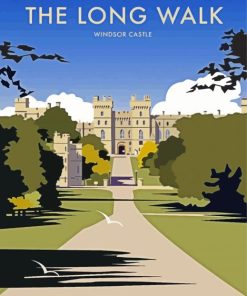 Windsor Long Walk Paint By Number