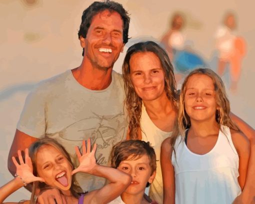 custom canvas family paint by number