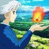 Calcifer And Sophie Paint By Numbers