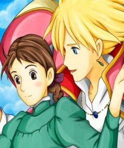Sophie Hatter And Wizard Paint By Numbers
