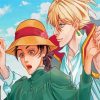 Howls Moving Castle Anime paint by numbers