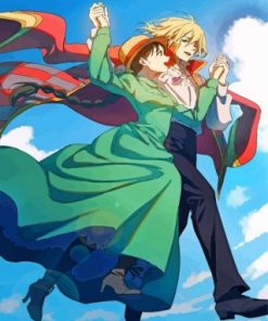 Sophie And Wizard Howl Paint By Numbers