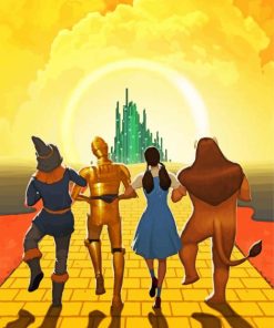 The Wonderful Wizard of Oz Paint By Number