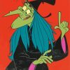 Wizard Of Oz Witch Paint By Number
