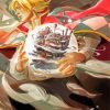 The Howls Moving Castle paint by numbers