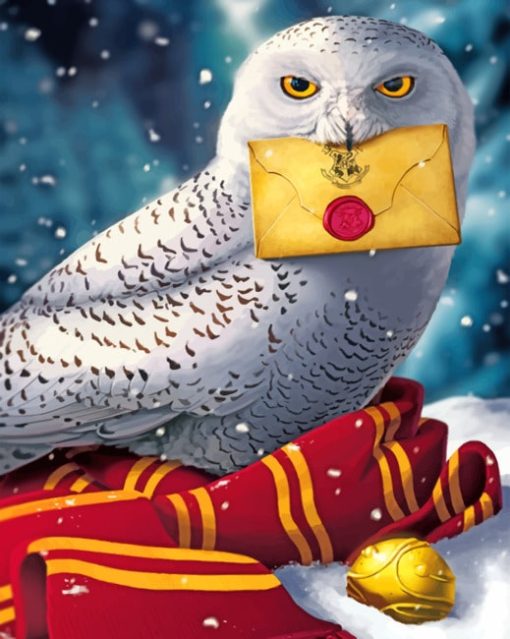 Hedwig Harry Potter Paint By Number