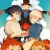 Howls Moving Castle Paint By Numbers