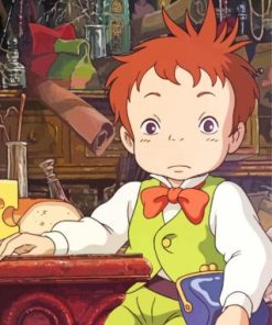 Markl Howls Moving Castle paint by numbers