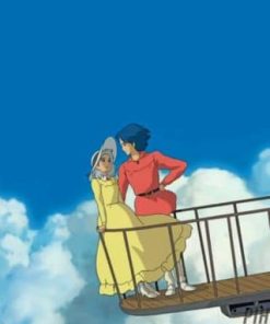 Howl And Sophie Paint By Numbers